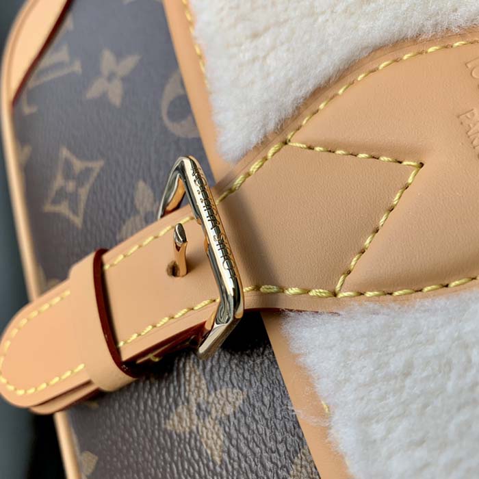 NEU Louis Vuitton schlüsseletui Monogram canvas braun Gold beige