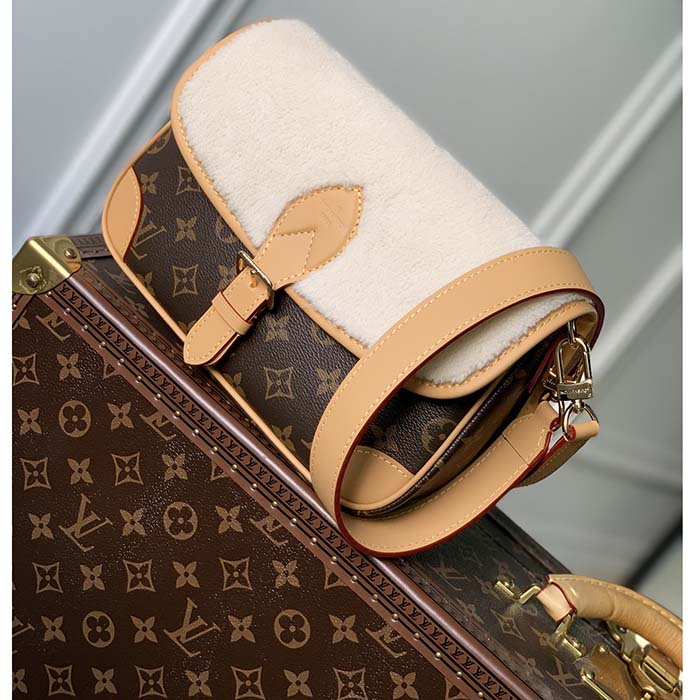 Louis Vuitton Diane Monogram Shearling