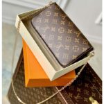 Louis Vuitton LV Women Félicie Pochette Yellow Brown Monogram Coated Canvas - immagine 4