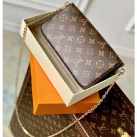 Louis Vuitton LV Women Félicie Pochette Yellow Brown Monogram Coated Canvas (1)