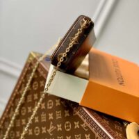 Louis Vuitton LV Women Félicie Pochette Yellow Brown Monogram Coated Canvas (1)