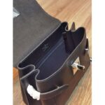 Louis Vuitton LV Women Lockme Ever Mini Handbag Black Grained Calf Leather - Image 6