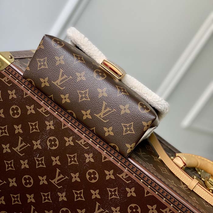 Louis Vuitton LOCKY Bb Monogram Shearling