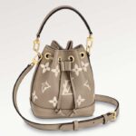 Louis Vuitton LV Women Nano Noé Monogram Empreinte Embossed Supple Grained Cowhide Leather