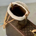 Louis Vuitton LV Women NéoNoé BB Bucket Bag Monogram Coated Canvas Shearling - Image 6