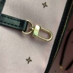 Louis Vuitton LV Women Neverfull MM Tote Bag Black Monogram Coated Canvas - immagine 10