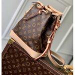 Louis Vuitton LV Women Noé BB Bucket Bag Monogram Coated Canvas Cowhide Leather - Image 4