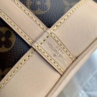 Louis Vuitton LV Women Noé BB Bucket Bag Monogram Coated Canvas Cowhide Leather (2)