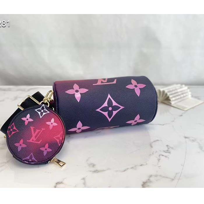 Louis Vuitton Zippy Coin Purse Midnight Fuchsia in Coated Canvas