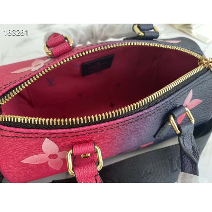 Louis Vuitton Papillon BB Midnight Fuchsia in Coated Canvas with