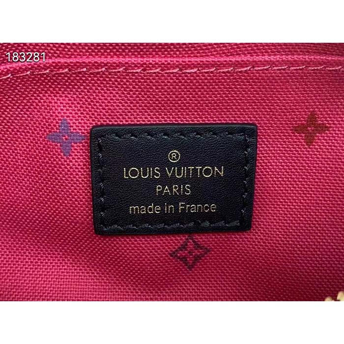 Louis Vuitton LV Women Papillon BB Handbag Midnight Fuchsia Monogram Coated Canvas (4)