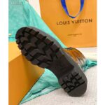 Louis Vuitton LV Women Territory Flat Ranger Black Patent Calf Leather Treaded Rubber - Imagen 7