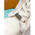 Louis Vuitton LV Women Territory Flat Ranger Ecru Beige Calf Leather Wool - immagine 9