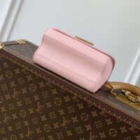 Louis Vuitton LV Women Twist PM Handbag Pink Grained Calfskin Leather (1)