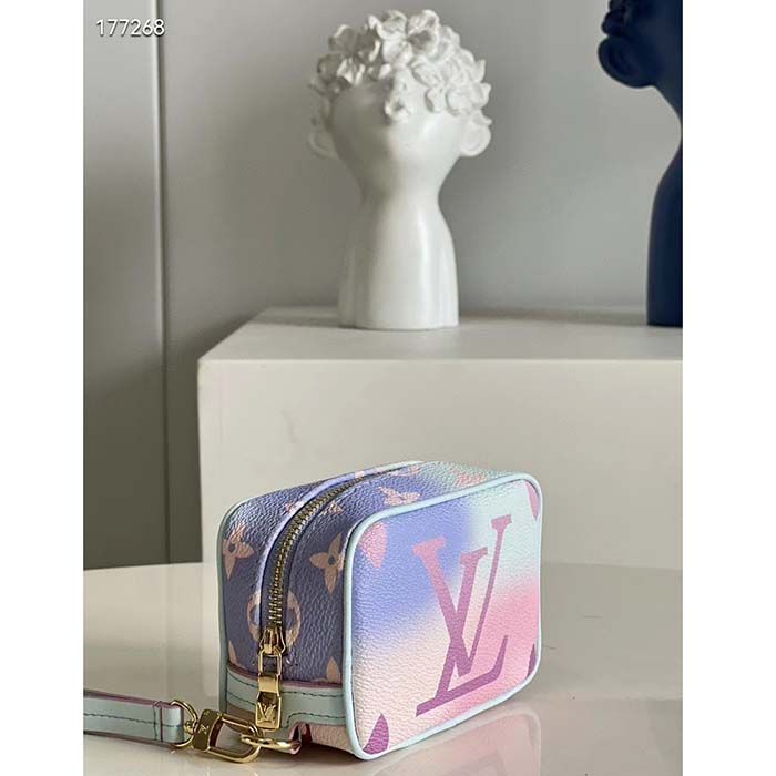 Louis Vuitton Spring In The City Sunrise Pastel Wapity Wristlet