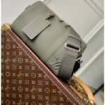 Louis Vuitton Unisex City Keepall Bag Khaki LV Aerogram Cowhide Leather - Image 3