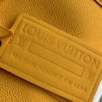 Louis Vuitton Unisex City Keepall Bag Saffron Yellow LV Aerogram Cowhide Leather - immagine 9