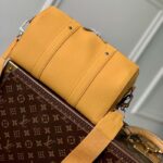 Louis Vuitton Unisex City Keepall Bag Saffron Yellow LV Aerogram Cowhide Leather - immagine 3