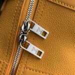 Louis Vuitton Unisex City Keepall Bag Saffron Yellow LV Aerogram Cowhide Leather - immagine 7