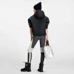 Louis Vuitton Unisex LV Ruby Flat Half Boot Black Vinyl Elastic Stopper Rubber - Image 14