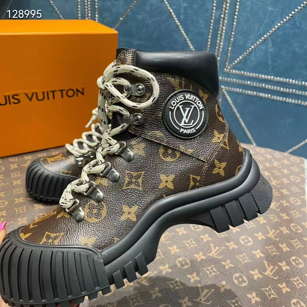 Louis Vuitton Ruby Flat Ranger Cacao. Size 37.0