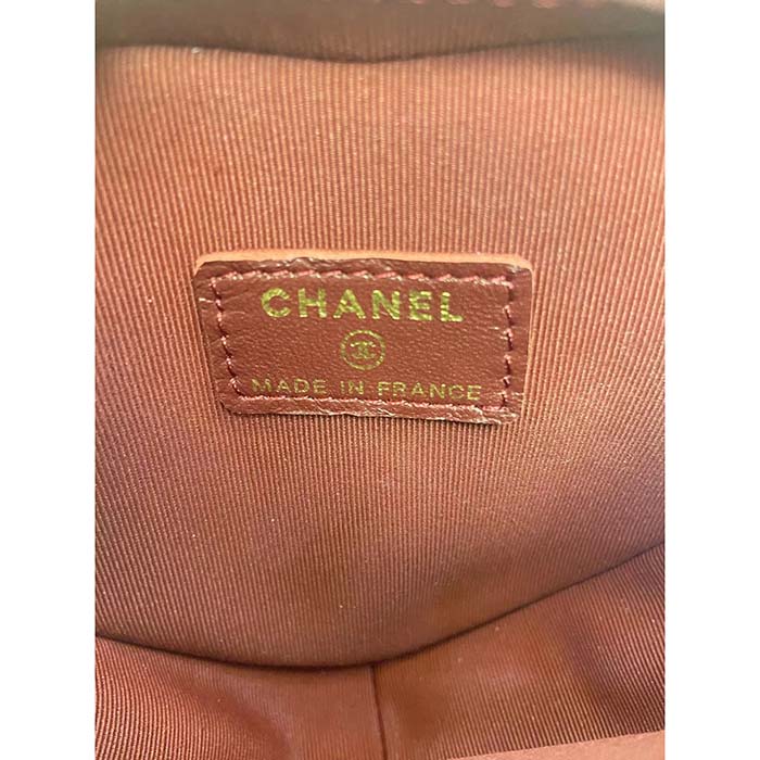 Chanel Women CC Heart Shape Bag Black Calfskin Leather Gold-Tone Metal (11)