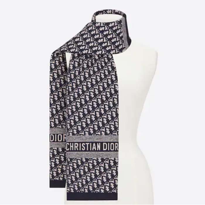 Louis Vuitton LV Unisex Ultimate Shine Scarf Beige Allover