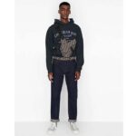 Dior Unisex CD Saddle Bag Beige Black Dior Oblique Jacquard - Imagen 12