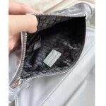 Dior Unisex CD Saddle Bag Dior Gray CD Diamond Canvas Smooth Calfskin - Image 8