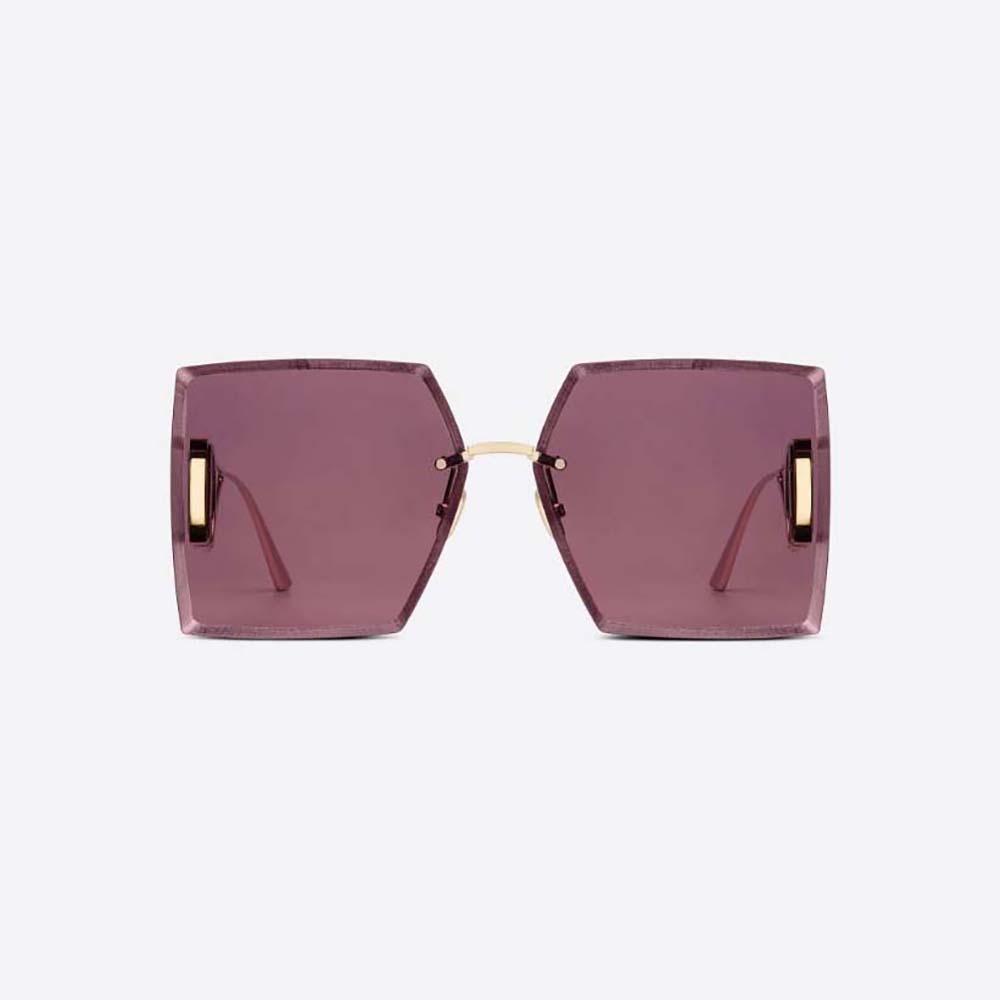 Dior Women 30 Montaigne S7U Burgundy Square Sunglasses