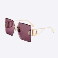 Dior Women 30Montaigne S7U Burgundy Square Sunglasses (1)
