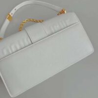 Dior Women CD 30 Montaigne East-West Bag Chain Latte Calfskin (4)