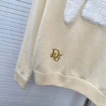 Dior Men CD By Erl Sweater Rabbit Patch Beige Cotton-Blend Jersey Round Neck – Bild 9