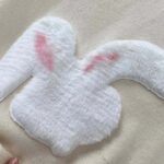 Dior Men CD By Erl Sweater Rabbit Patch Beige Cotton-Blend Jersey Round Neck – Bild 4