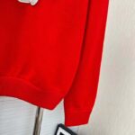 Dior Men CD By Erl Sweater Rabbit Patch Red Cotton-Blend Jersey Round Neck – Bild 9