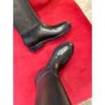 Dior Women CD Dior Empreinte Boot Black Calfskin Leather Sole Star - Image 6