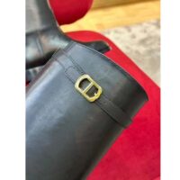 Dior Women CD Dior Empreinte Boot Black Calfskin Leather Sole Star (1)