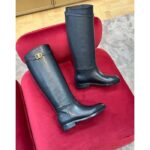 Dior Women CD Dior Empreinte Boot Black Calfskin Leather Sole Star - Image 4