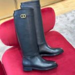 Dior Women CD Dior Empreinte Boot Black Calfskin Leather Sole Star - Image 3
