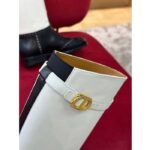 Dior Women CD Dior Empreinte Boot Black White Perforated Calfskin - immagine 8