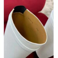 Dior Women CD Dior Empreinte Boot Black White Perforated Calfskin (5)