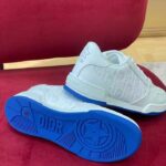 Dior Women CD Dior One Sneaker White Dior Oblique Perforated Calfskin - Image 5