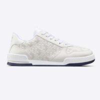 Dior Women CD Dior One Sneaker White Dior Oblique Perforated Calfskin (11)