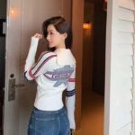 Dior Women CD DiorAlps Short High-Collar Cardigan White Three-Tone Wool Cashmere Knit - Bild 16