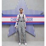 Dior Women CD DiorAlps Snow Ankle Boot Silver-Tone Star Reflective Technical Fabric - Imagen 10