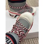 Dior Women CD DiorAlps Snow Ankle Boot Silver-Tone Star Reflective Technical Fabric - Imagen 8