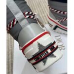 Dior Women CD DiorAlps Snow Ankle Boot Silver-Tone Star Reflective Technical Fabric - Imagen 6