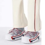 Dior Women CD DiorAlps Snow Ankle Boot Silver-Tone Star Reflective Technical Fabric - Imagen 11