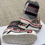 Dior Women CD DiorAlps Snow Ankle Boot Silver-Tone Star Reflective Technical Fabric - Imagen 3