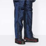 Dior Women CD DiorAlps Snow Boot Deep Blue Navy Mizza Shiny Nylon - Image 11